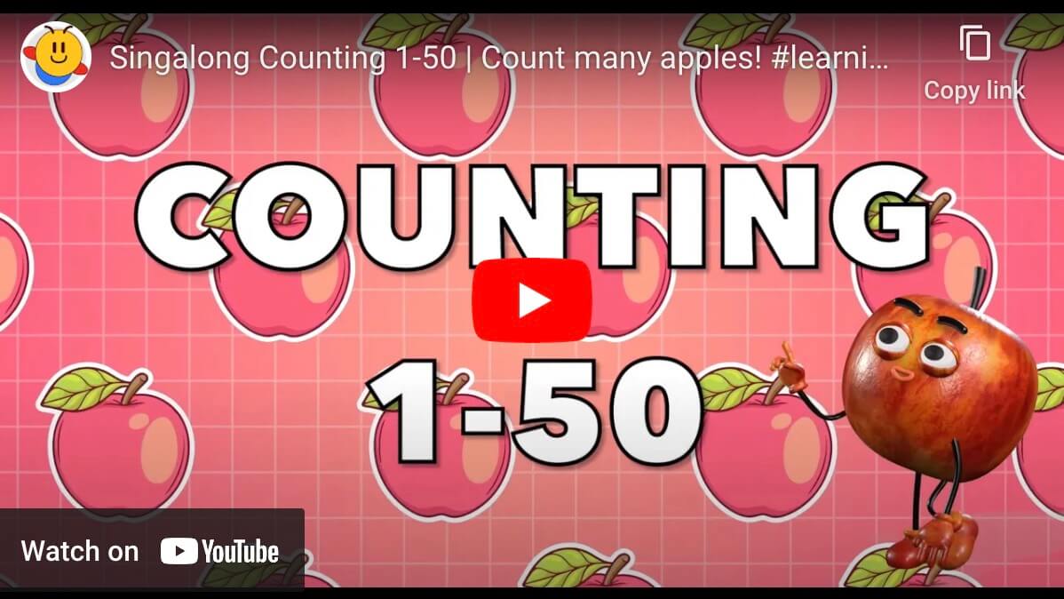 Countng 1 to 50 - Bugpapa the First - available across major streaming platforms